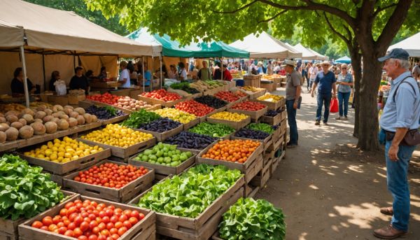 Célébrer les traditions lors des marchés de producteurs
