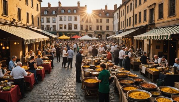 Les festivals culinaires qui animent la région