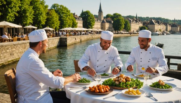 Les maestros de la gastronomie en bord de Saône