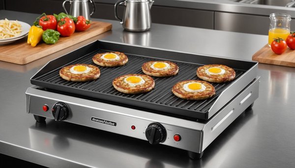 Plancha Électrique inox : pourquoi ce matériau garantit durabilité, hygiène et facilité d'entretien.